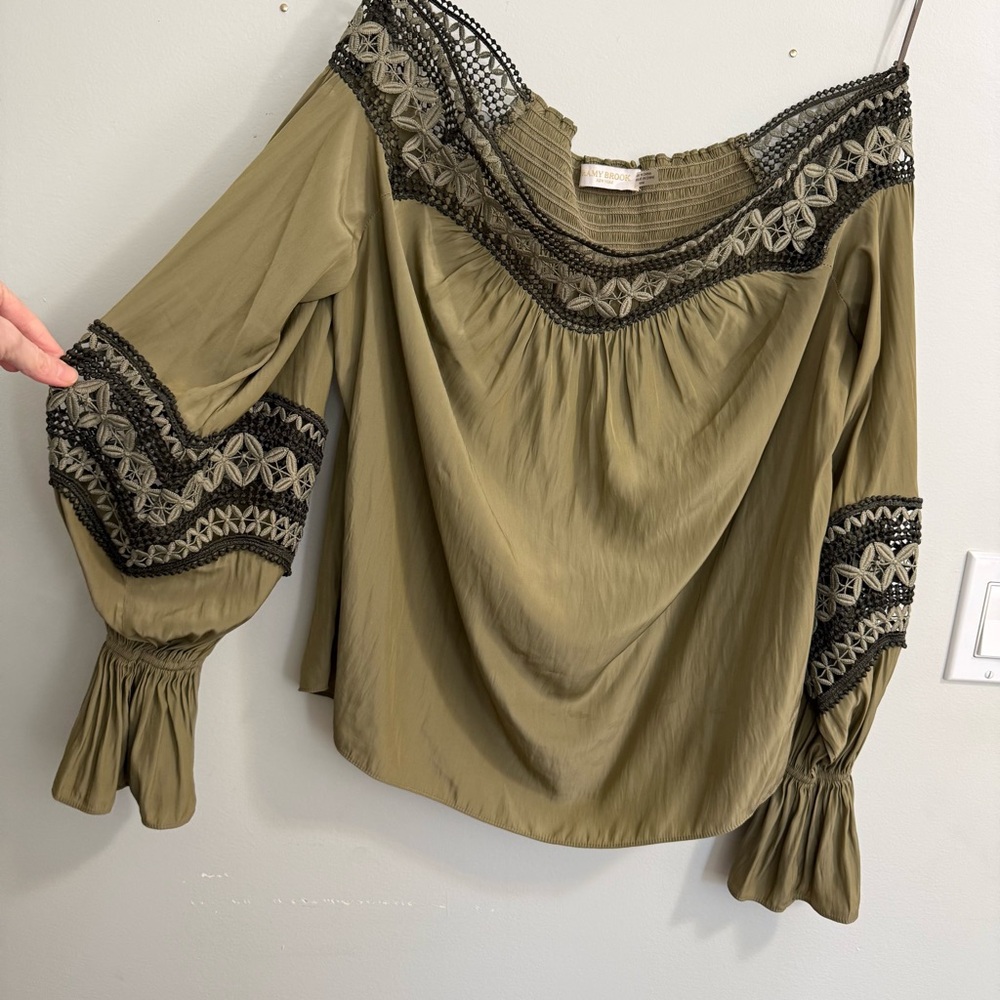 Ramy Brook Mandie Off-the-shoulder Top - Picture 6 of 12